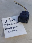 84-89 C4 Corvette Fog Light Switch Lamp Nice Good Used Oem Gm 14066536. Fixed Price $69.99.