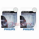2 Pc Philips Front Side Marker Light Bulbs For Lincoln Lt Viii Mkx Tl. Fixed Price $26.68.