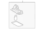 Genuine Subaru Cargo Lamp 84671SJ001ME. Fixed Price $82.02.
