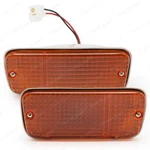 Set Orange Front Bumper Lamp Light For Toyota Corolla KE70 TE71 1984 - 1987. Fixed Price $33.99.