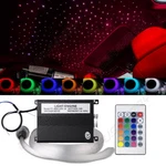 Rgbw Led Car Headliner Roof Ceiling Star Light Kit Control 300X Fiber Optic. Fixed Price $63.73.
