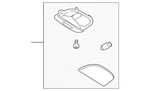 Genuine Subaru Dome Lamp 84601AG07AOR. Fixed Price $45.15.