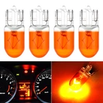 4PCS W5W T10 501 194 Side Marker Light Amber Glass Car Halogen Bulbs 12V. Fixed Price $9.20.