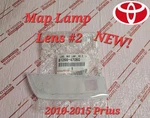 Genuine Toyota Map Light Lens #2 81266-47060 2010 2011 2012 2013 2014 2015 Prius. Fixed Price $22.98.