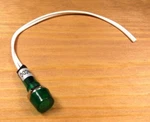 Bbt 12 Vdc Watreproof Green Led Hi Profile Indicator Light. Fixed Price $10.95.