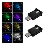 Dxnq 2PCS Usb Type Led Ambient Light, 8 Colors Rgb Dynamic Atmosphere. Fixed Price $10.56.