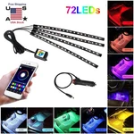 Car Interior Led Ambient Light Optic Fiber Atmosphere Lamp Decor Remote Control. Fixed Price $12.50.