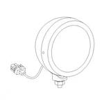 A06-33445-001 Interior Spot Light Assembly For Freightliner. Fixed Price $174.28.