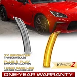 Amber-chrome Led Lamp Fit 22-24 Toyota GR86/SUBARU Brz Fender Side Marker Lights. Fixed Price $48.98.