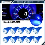 10PCS Wedge T10 168 6-SMD Led Bulbs Car Speedometer Instrument Light Lamps Blue. Fixed Price $16.09.