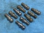 Lot 10 Rare Restoration Hardware Ball Stud Pivots Clutch Linkage Ferrari Metric. Fixed Price $25.00.