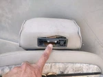 1988-90 Jaguar XJ6 Upper Headrest Dome Light Lamp Switch DBC3168 Look. Fixed Price $19.50.