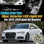 18PC Error Free Car Interior Led White Light Kit For 2012-2016 Audi A6/QUATTRO. Fixed Price $21.53.