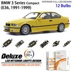 12 Led Light Bulbs Interior Kit For Bmw Series E36 Compact Hatchback. Fixed Price $26.52.