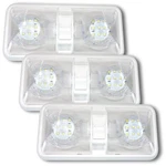 3 Rv 12V Leisure Led Ceiling W/switch Dbldome Camper Trailer Marine Motorhome. Fixed Price $29.99.