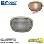 1998 - 2003 Dodge Ram Truck Rear Upper Interior Dome Light Opal Gray Oem. Fixed Price $31.87.