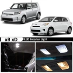 8X White Led Interior Lights Package Kit For 2008 - 2015 Scion Xb Xd. Fixed Price $13.89.