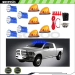 5X Amber Lens Cab Marker Light T10-8-3020-SMD-BLUE Led Bulbs +base +wiring Pack. Fixed Price $27.46.