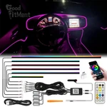 For Dodge Charger Challenger 10IN1 Rgb Led Interior Strip Light Atmosphere App. Fixed Price $73.16.