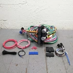 55-66 Ford Thunderbird Main Interior Dash Harness 24 Circuit Wiring 12V Retrofit. Fixed Price $399.95.