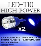 2X Pairs T10 Leds High Power Blue Dash Turn Signal Indicator Light Bulbs J565. Fixed Price $9.99.