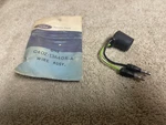 Nos Ford C4OZ-13A408-A 1965-66 Mustang 64 Fairlane Tail Light Socket Wiring. Fixed Price $25.00.