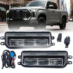 Pair Led Fog Lights Lamps Clear Lens White Driving For 2022-2024 Toyota Tundra. Fixed Price $53.90.