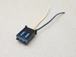 Chrysler Dodge Jeep Ram Dome Lamp Light 2 Pin Electrical Connector Mopar Oem. Fixed Price $18.76.