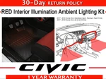 Oem Honda Civic 5DR & Si Red Led Interior Ambient Illumination Kit 2017 - 2020. Fixed Price $139.05.