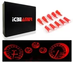Pairs Red T5 Bundle Led Lights For Dashboard Gauge Indicator Bulbs C29. Fixed Price $9.99.
