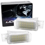 White Error Free Led Door Courtesy Lights Lamps For Audi A3 A4 A5 A6 A7 Q5 Q7 Tt. Fixed Price $17.09.