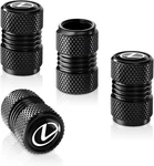 Xigraluck Tire Valve Stem Cap For Lexus Metal Cover With BLACK-04. Fixed Price $15.64.
