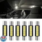 Lyxheth 6PCS 28MM 29MM 6614F Festoon Led Car Bulb, Vanity Light Bulbs, Ex. Fixed Price $20.00.