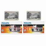 2 Pc Philips Low Beam Headlight Bulbs For Lincoln Continental Mark Vi Town Vx. Fixed Price $36.11.