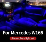 Mercedes Ambient Lights 12 Color Gle Gls Class W X166 Carbon Fiber Panel Full. Fixed Price $399.00.