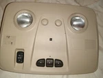 2015 2016 Gmc Acadia Front Overhead Console Assembly Tan Color. Fixed Price $35.00.