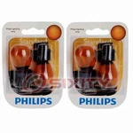 2 Pc Philips Parking Light Bulbs For Lincoln Continental Mark Vii Town Car Xf. Fixed Price $14.44.