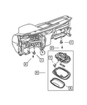 Genuine Mopar Lamp Module Lens Left Rear 55196759AA. Fixed Price $19.14.