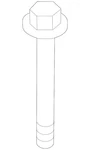 Genuine Bmw Ft Upper Control Arm Adjust Bolt 07-14-6-888-627. Fixed Price $21.21.
