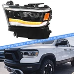 For Dodge Ram 1500 2019-2024 Full Led Black Bezel Headlight Driver 68533275AA. Fixed Price $155.99.