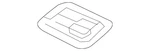 Genuine Honda Cargo Area Light 34252-S5A-003YH. Fixed Price $85.88.