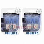 2 Pc Philips Tail Light Bulbs For Oldsmobile 88 98 Achieva Bravada Calais Am. Fixed Price $26.14.