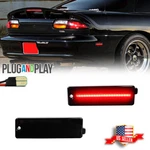 2X Smoked Lens Red Led Rear Bumper Side Marker Lights For 1993-2002 Chevy Camaro. Fixed Price $18.99.