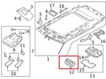 Niro De Lamp Assy-vanity, Lh 2016-2022 Wagon 1.6L Petrol Genuine New Kia. Fixed Price $36.08.
