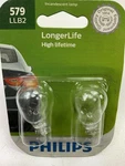 Philips 579LLB2 Longerlife Dome Lamp Light Bulb - Pack. Fixed Price $7.19.