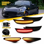 Fit Mazda MX-5 Miata 2016-2022 6X Front Rear Led Fender Side Marker Light Kit. Fixed Price $43.69.