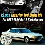12PC Super White Car Interior Led Light Bulb Kit For 1991-1996 Buick Park Avenue. Fixed Price $13.83.