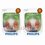 2 Pc Philips Front Side Marker Light Bulbs Ford Country Squire Explorer Ut. Fixed Price $17.03.