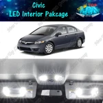 White Interior Led Lights Package Kit For 2006 - 2010 2011 2012 Honda Civic. Fixed Price $12.99.