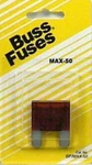 Bussmann Automotive BP/MAX-50-RP Maxi Blade Fuse Amp Red. Fixed Price $9.11.